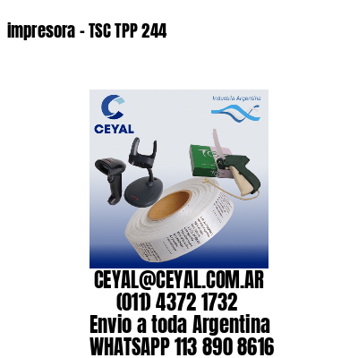 impresora – TSC TPP 244