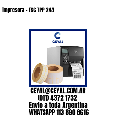 impresora – TSC TPP 244