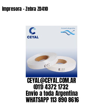impresora – Zebra ZD410