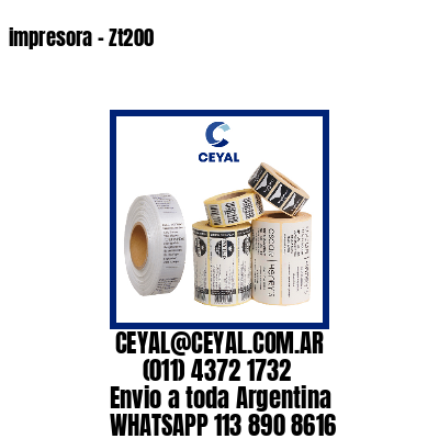 impresora – Zt200