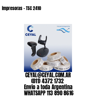 impresoras – TSC 2410