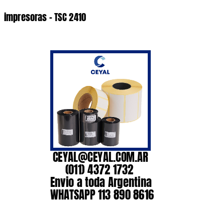 impresoras – TSC 2410