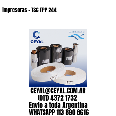 impresoras – TSC TPP 244