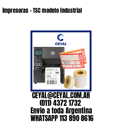 impresoras – TSC modelo industrial