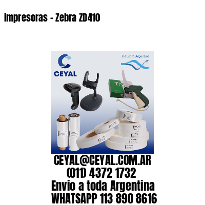 impresoras – Zebra ZD410