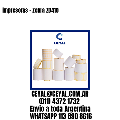 impresoras – Zebra ZD410