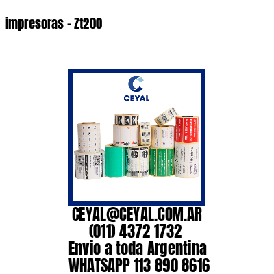 impresoras – Zt200