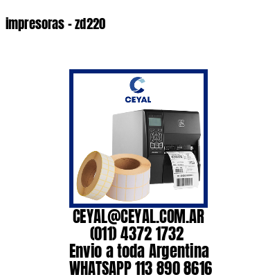 impresoras – zd220