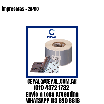 impresoras – zd410