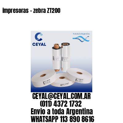 impresoras – zebra ZT200