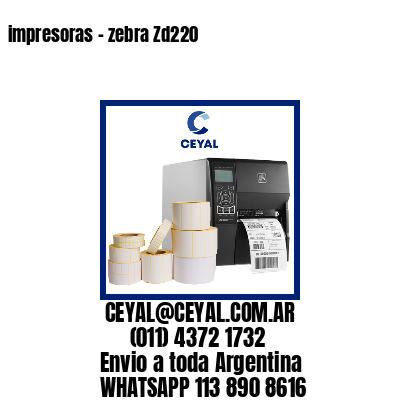 impresoras – zebra Zd220