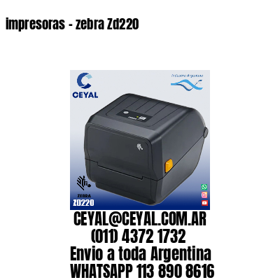 impresoras – zebra Zd220