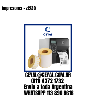 impresoras – zt230