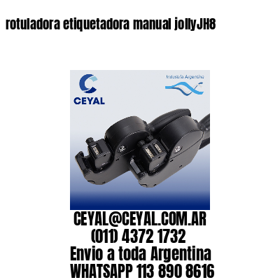 rotuladora etiquetadora manual jollyJH8