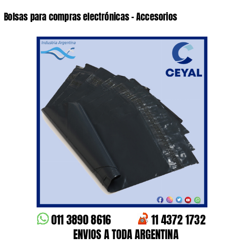 Bolsas para compras electrónicas – Accesorios