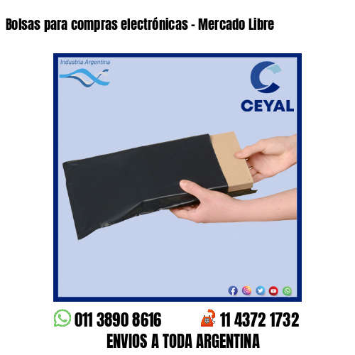 Bolsas para compras electrónicas – Mercado Libre