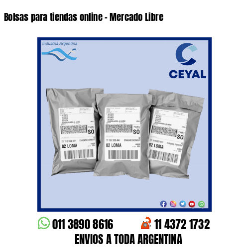 Bolsas para tiendas online – Mercado Libre