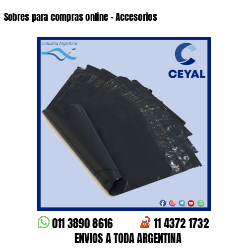 Sobres para compras online – Accesorios