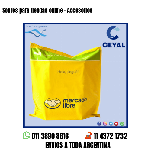 Sobres para tiendas online – Accesorios