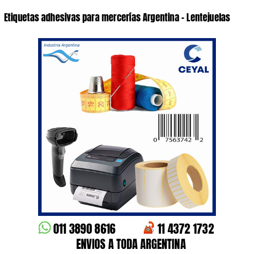 Etiquetas adhesivas para mercerías Argentina – Lentejuelas