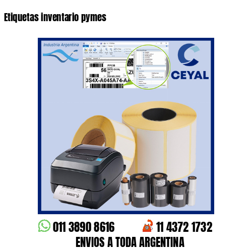 Etiquetas inventario pymes