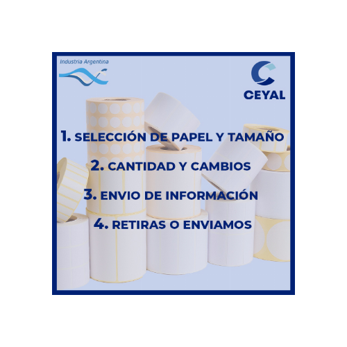 IMPRIMIMOS TUS ROLLOS DE ETIQUETAS – Resolvemos tu pedido a la brevedad!