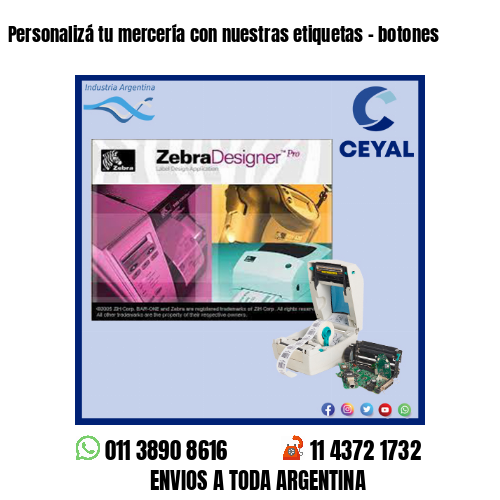 Personalizá tu mercería con nuestras etiquetas – botones