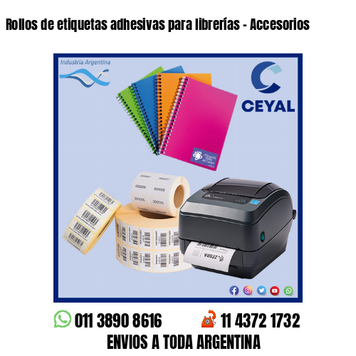 Rollos de etiquetas adhesivas para librerías – Accesorios