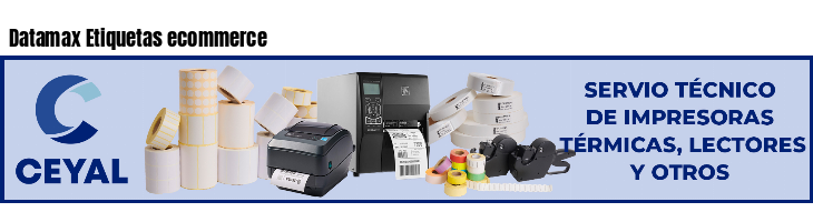 Datamax Etiquetas ecommerce