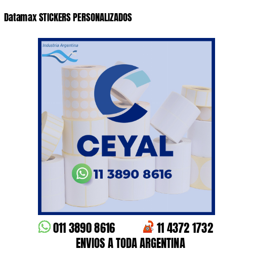 Datamax STICKERS PERSONALIZADOS