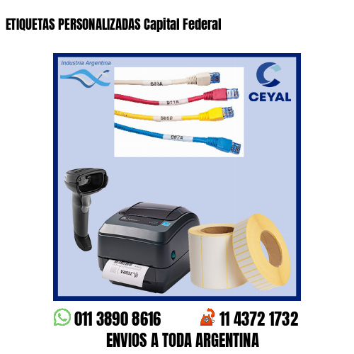 ETIQUETAS PERSONALIZADAS Capital Federal