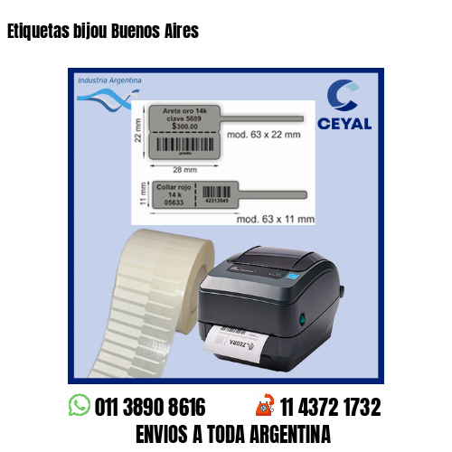 Etiquetas bijou Buenos Aires