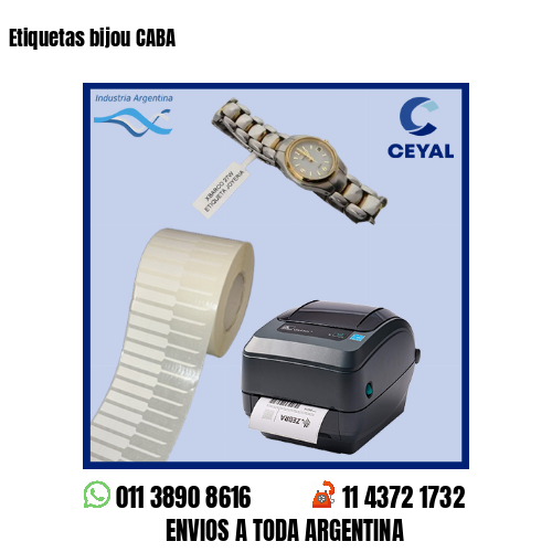 Etiquetas bijou CABA