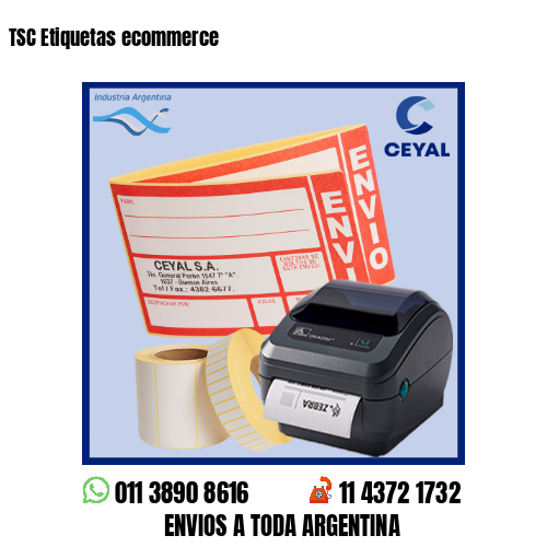 TSC Etiquetas ecommerce
