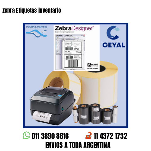 Zebra Etiquetas inventario