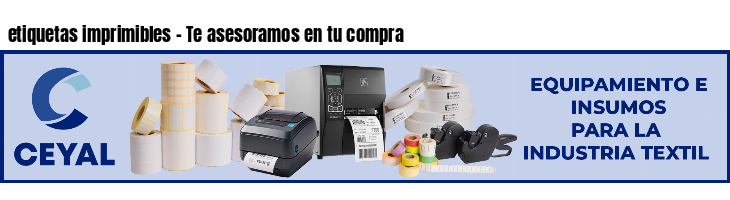 etiquetas imprimibles - Te asesoramos en tu compra