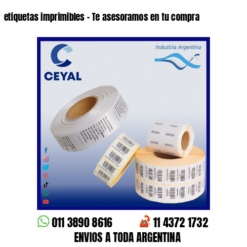 etiquetas imprimibles – Te asesoramos en tu compra