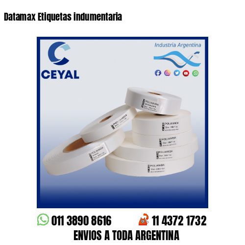 Datamax Etiquetas indumentaria
