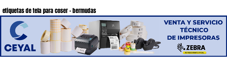 etiquetas de tela para coser - bermudas