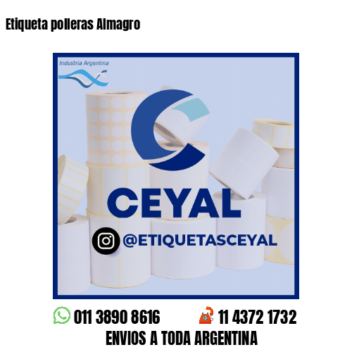 Etiqueta polleras Almagro