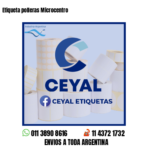 Etiqueta polleras Microcentro