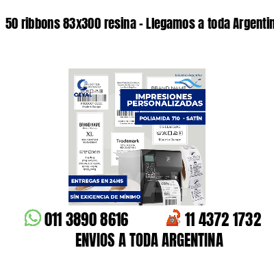 50 ribbons 83x300 resina - Llegamos a toda Argentina