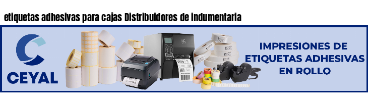 etiquetas adhesivas para cajas Distribuidores de indumentaria