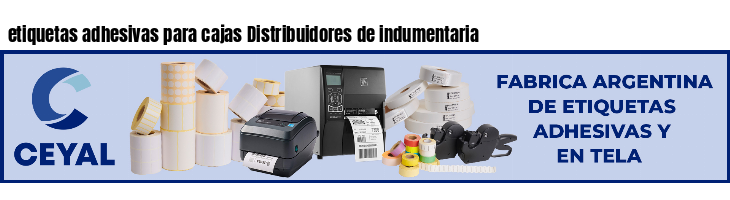 etiquetas adhesivas para cajas Distribuidores de indumentaria