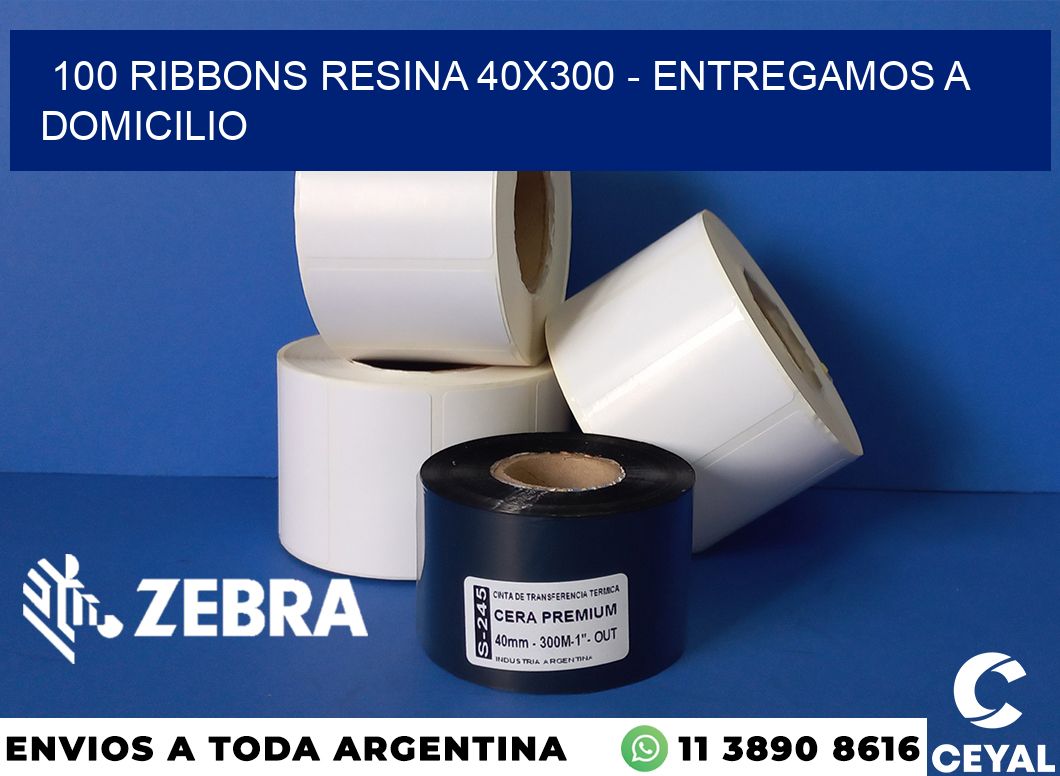100 Ribbons resina 40x300 - entregamos a domicilio