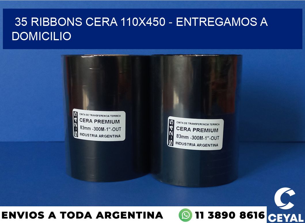 35 Ribbons cera 110×450 – entregamos a domicilio