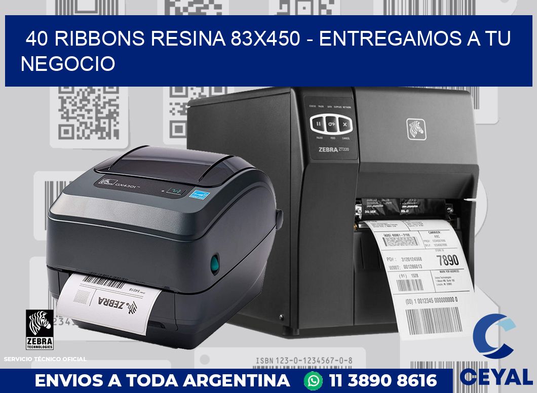 40 Ribbons resina 83x450 - entregamos a tu negocio