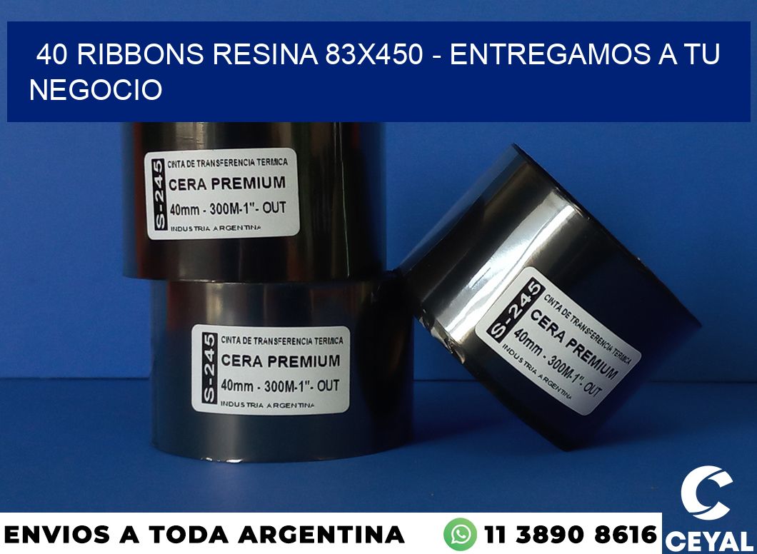40 Ribbons resina 83×450 – entregamos a tu negocio