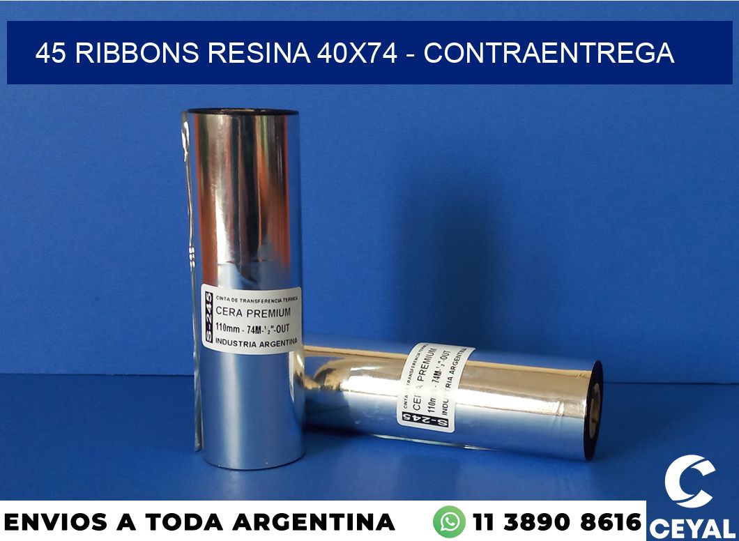 45 Ribbons resina 40×74 – contraentrega