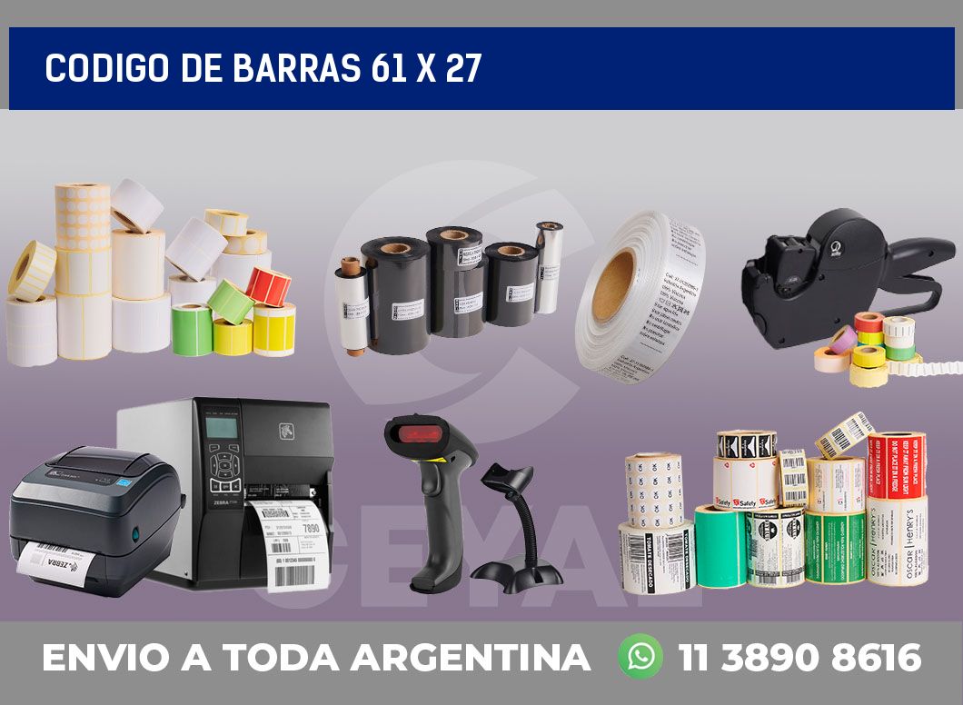 codigo de barras 61 x 27